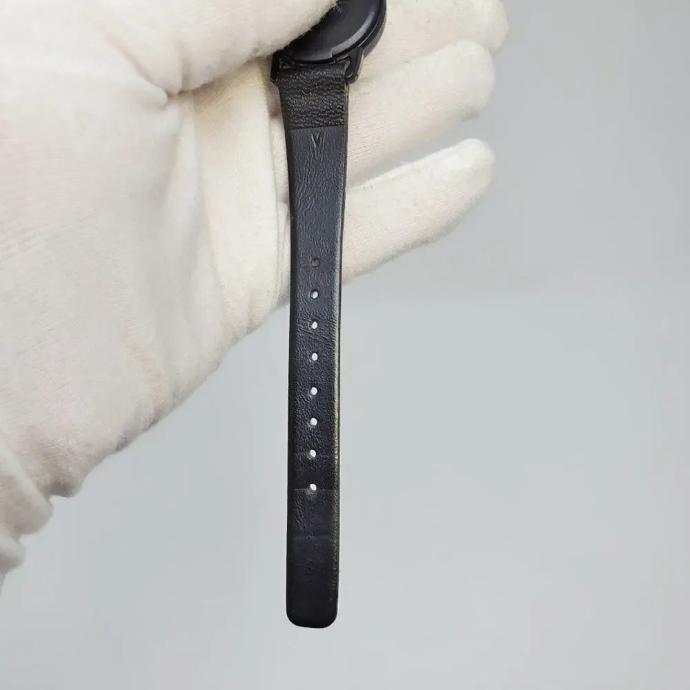 Vintage Disney X Lorus Mickey Mouse Black Plastic Watch